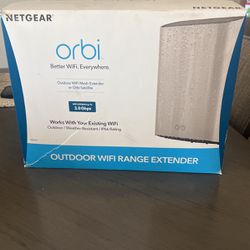 Orbi Tri-band Mesh WiFi Outdoor Satellite Range Extender, 3Gbps