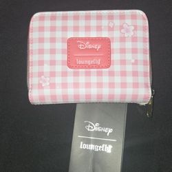 Loungefly Disney Chip 'N' Dale Cherry Basket Mini Zipper Wallet NWT
