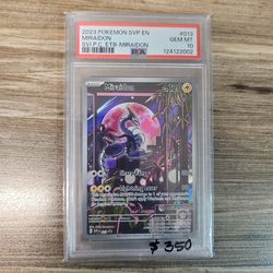 Pokémon center stamped Miraidon promo gem mint PSA- 10