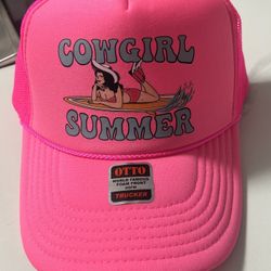Cowgirl Summer Trucker Hat 