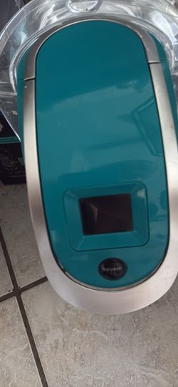 Keurig, coffee machine, turquoise color