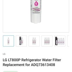 LG refrigerator, water filter brand new