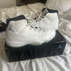 2014 Jordan 11 Legend Blue Size Mens Size 12