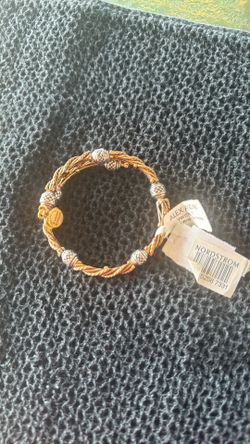 Alex And Ani Two Tone Bangle