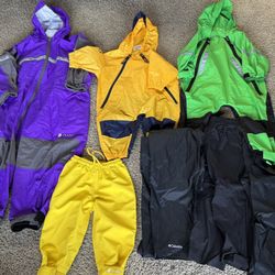 Rain suits/Pants (Prices vary)
