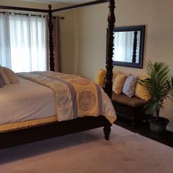 King Size Four-post Bedframe