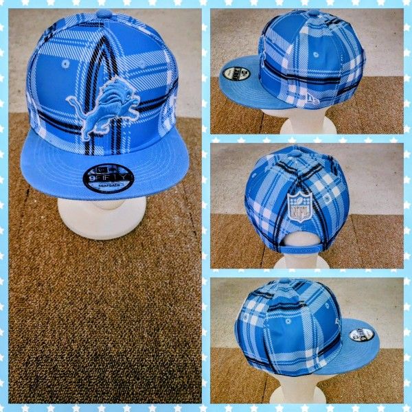 DETROIT LIONS NFL FOOTBALL π SNAPBACK HAT.