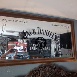 Jack Daniels Large Mirror