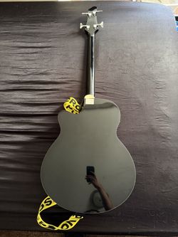 Electric/Acoustic 4 String Bass Guitar 