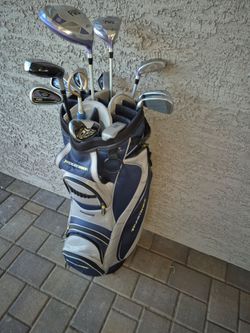 Golf clubs set, in very good condition