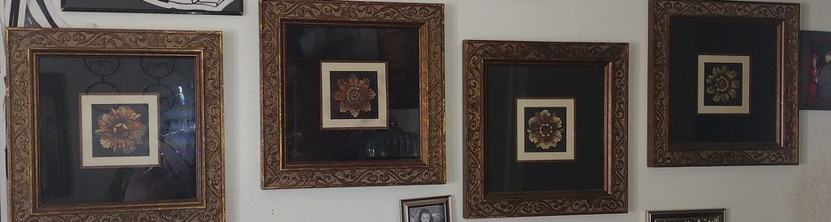 4 Flower Frames