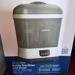 Dr Brown baby bottle sterilizer and dryer