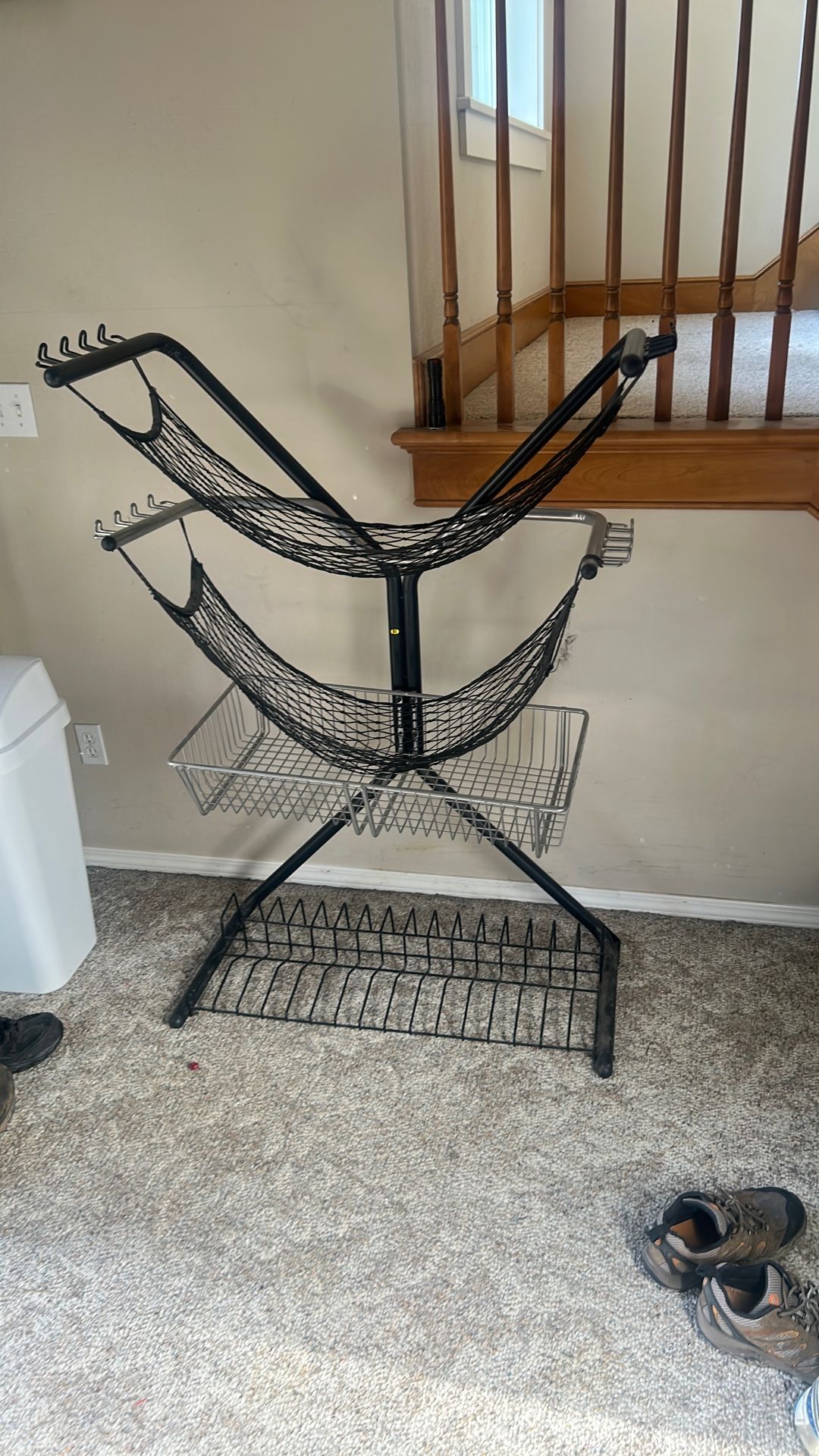 ball holder sports rack