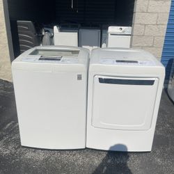 LG Washer And Dryer Set 