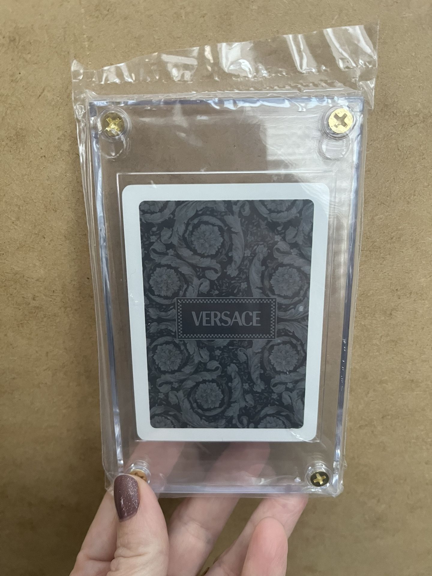 Versace Playing Card