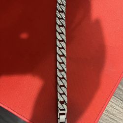Silver Diamond Bracelet 