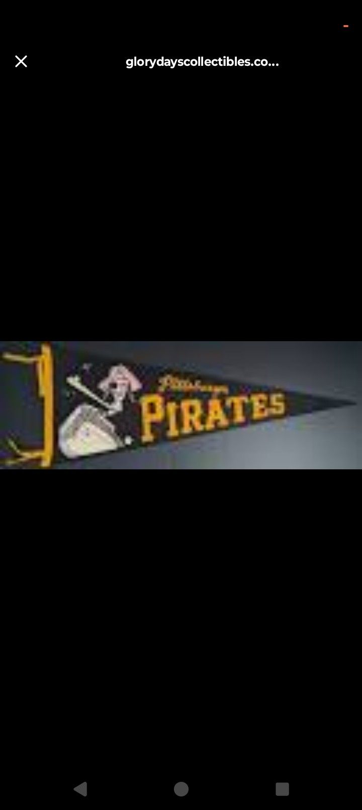 Super Vintage Pittsburgh Pirates Wall Pendant Antique Original.