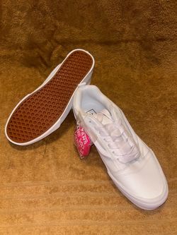 Knu Skool Leather True White Vans