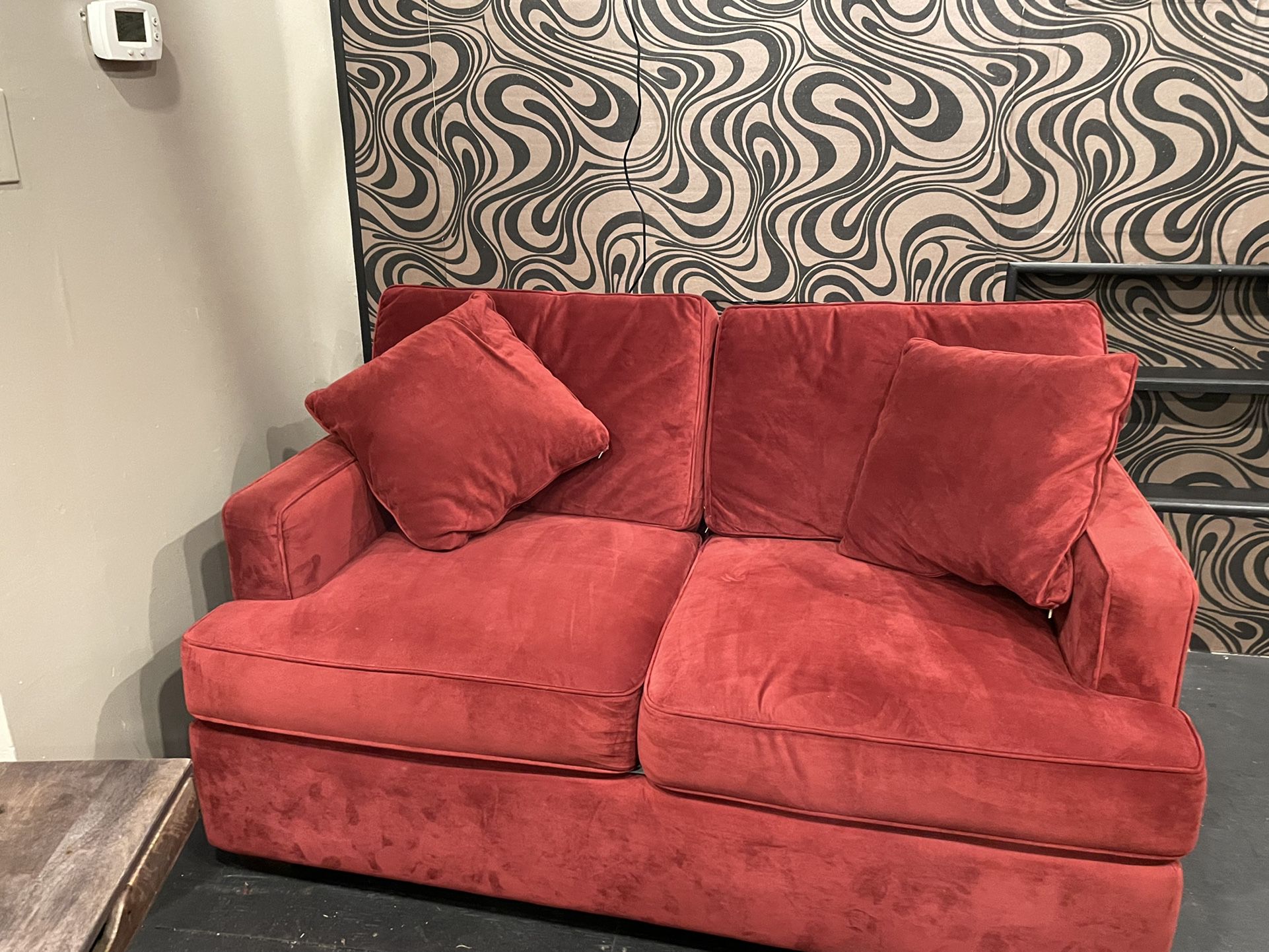 Red Sofa Couch
