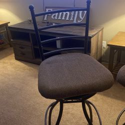 2 Barstools For Sale In Great Shape Asking $50 Or Best Offer