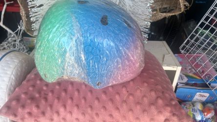 Girls colorful helmet