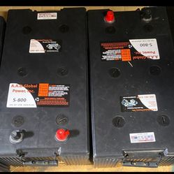 Group 8D, new battery, 1 year warranty 