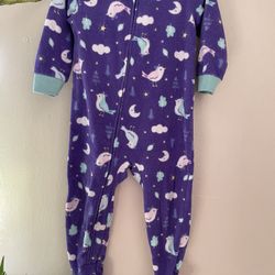 Baby Girls Carter's Footie Pajama Size 18 Months