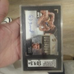 UFC Cardsigned