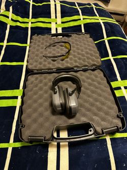 Pistol Case And Shooting Glasses/ear Protection