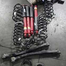 Jeep Wrangler Suspension. Shocks And Springs