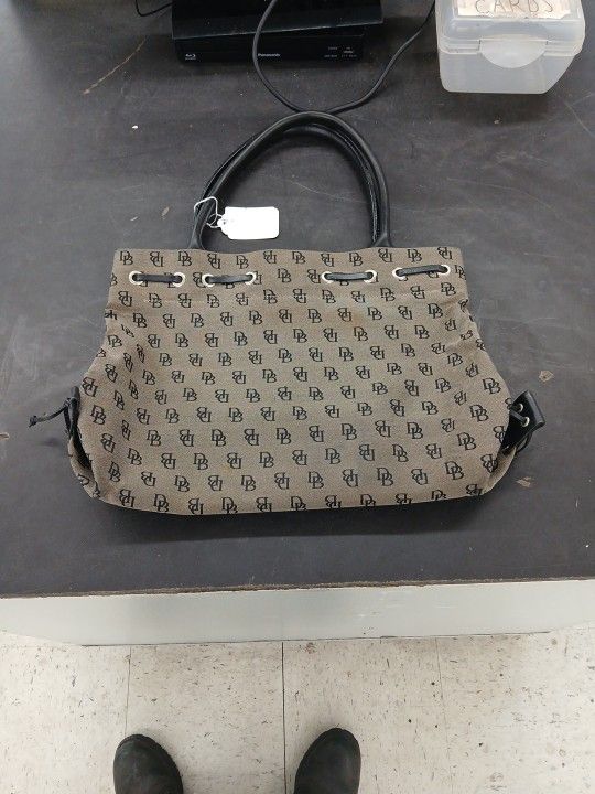 Dooney And Burk Monogram Handbag