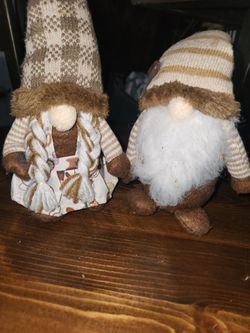 Gnome Plush Decor Figurines Set of 2