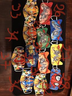 SUPER CUTE KIDS MASKS