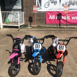 Fully Assembled Electric Kids Bike 24V 