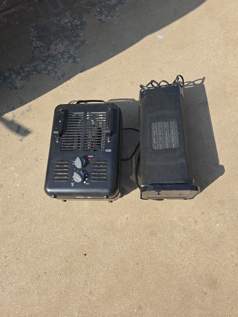 Electric Heaters 2. $20 Each