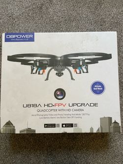 Quadcopter drone with HD camera