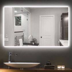 40x24 Inch Led Bathroom Mirror 
