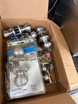 Mixed Lot of Door Knobs and Hardware