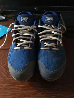 New balance metal cleats