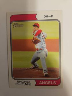 2023 TOPPS HERITAGE #20 SHOHEI OHTANI