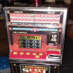 Radica Criss Cross 7 Slot Game Machine