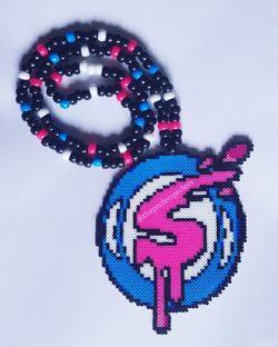 EDC kandi necklace (Slushii)