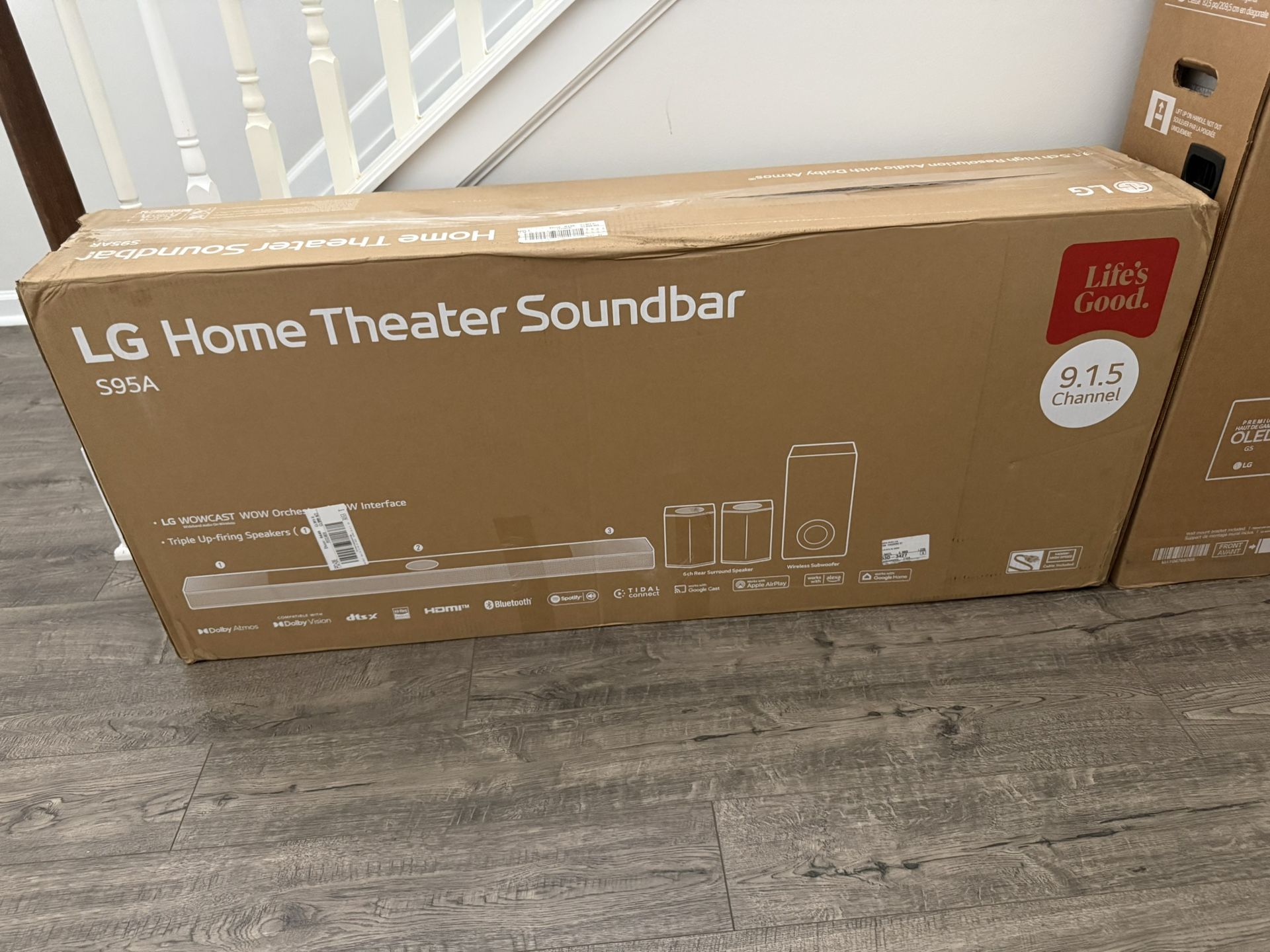Brand New LG Theater Soundbar S95AR 9.1 .5 System