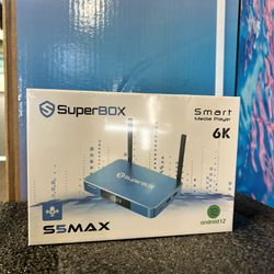 Superbox S5 Max Brand New Sealed Super Box Tv 4k 
