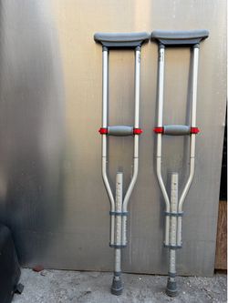 Folding Aluminum Crutches