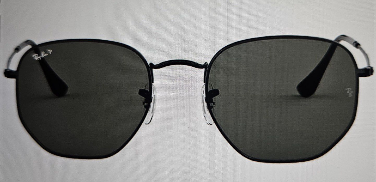 Ray Ban Polarized Flat Sunglasses