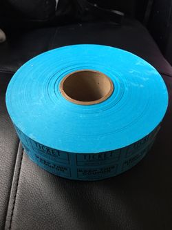 Roll of tickets