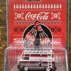 M2 Machines 2025 Christmas 1960 VW Delivery Van Coca-Cola