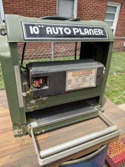 10” Wood Planer