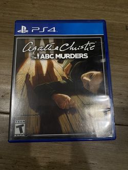 Agatha Christie The ABC Murders Video Game PS4
